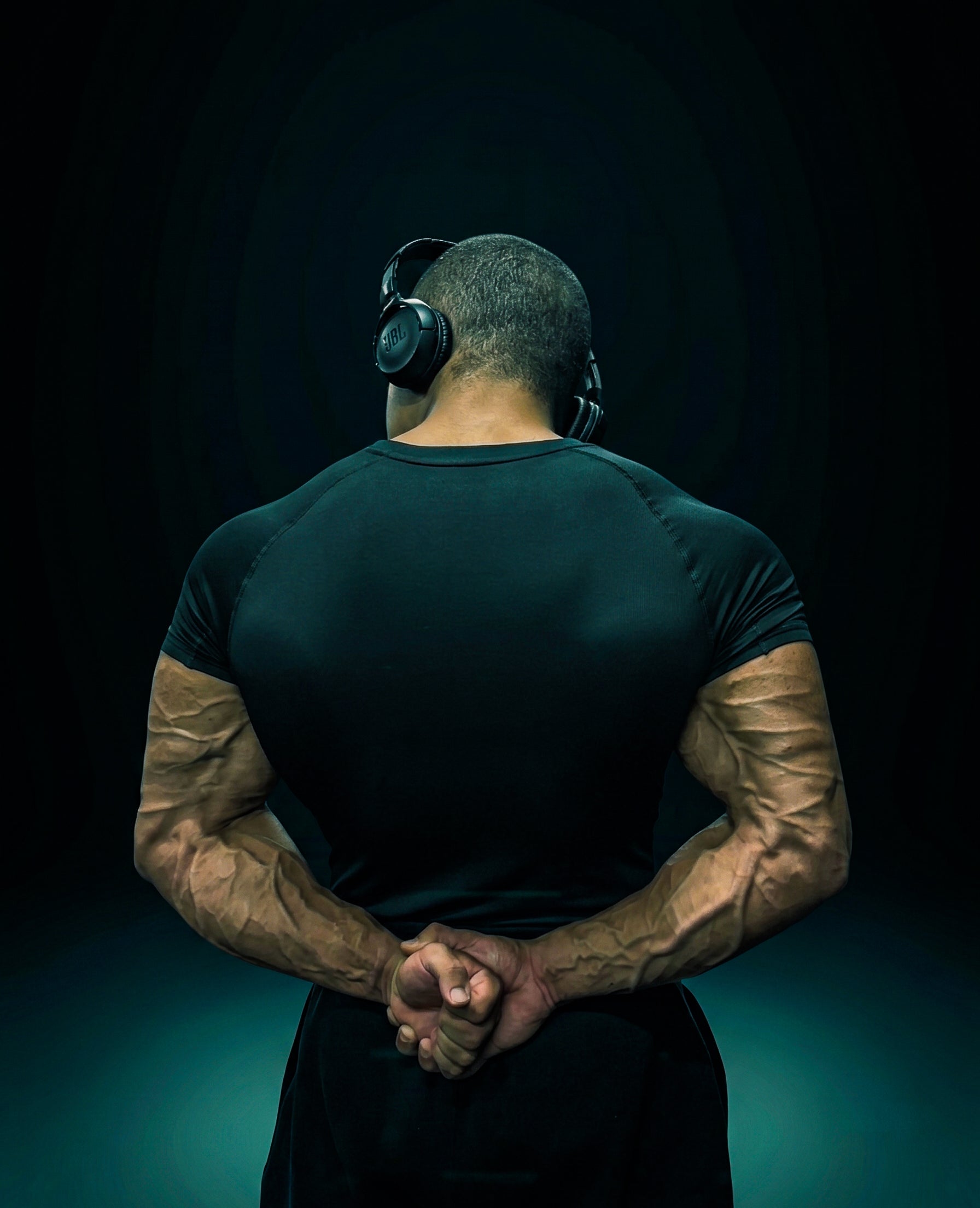 Black Compression T-Shirt (Plain)