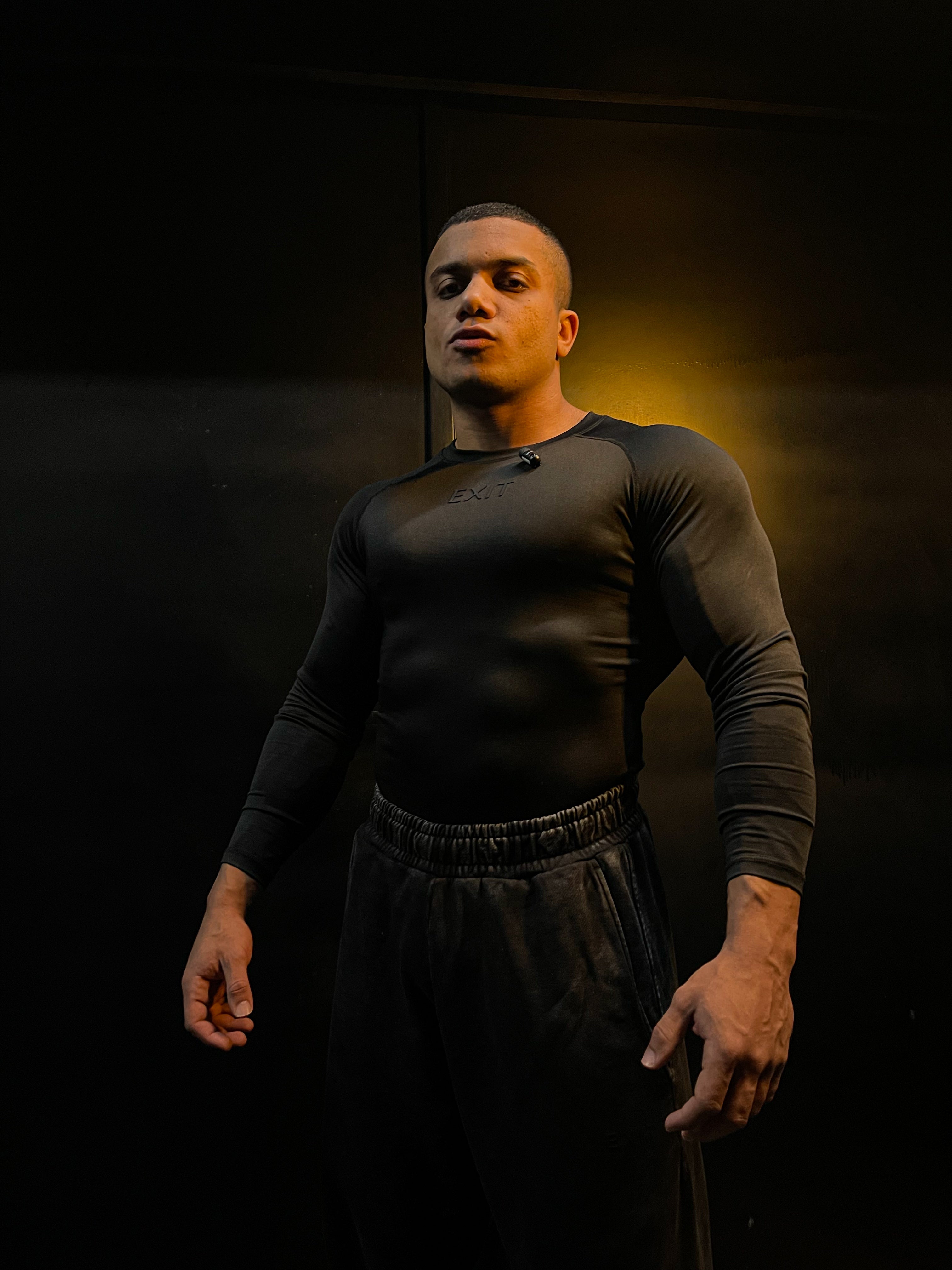 Long Sleeve Compression - Black