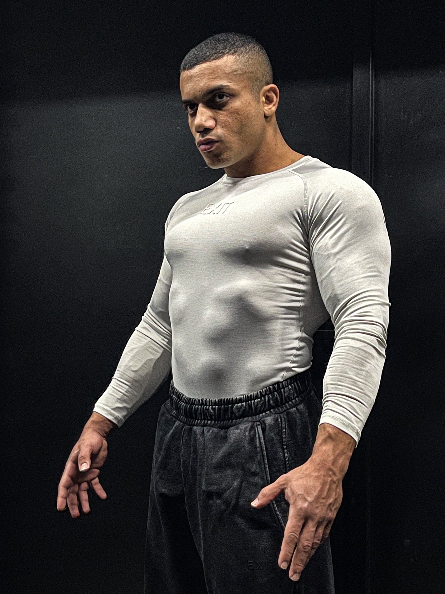 Long Sleeve Compression Bundle (Black + White)