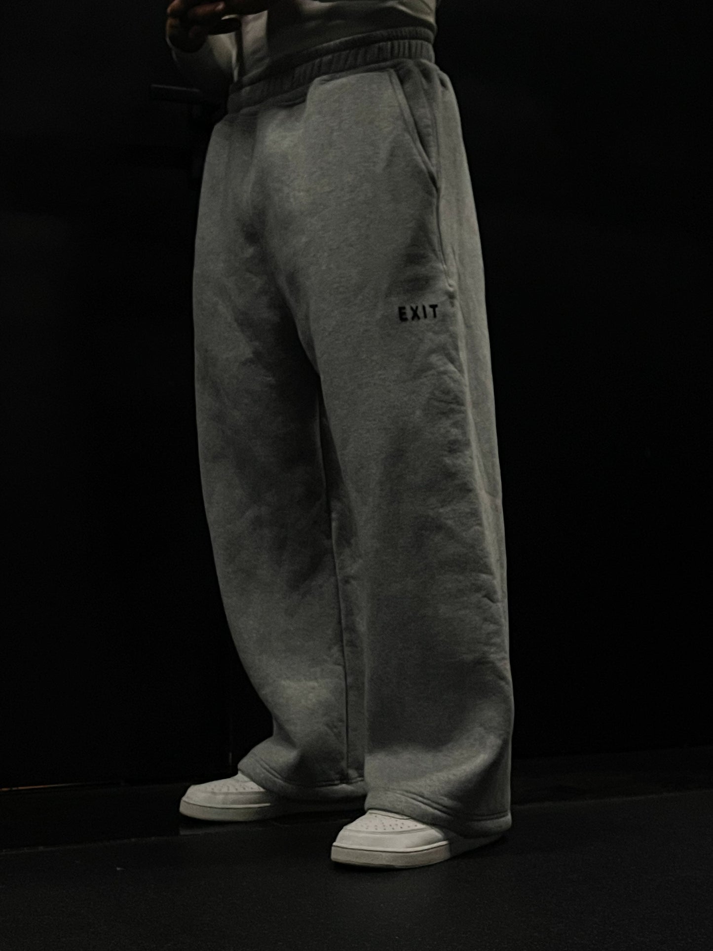 Wide Leg light Grey Pants